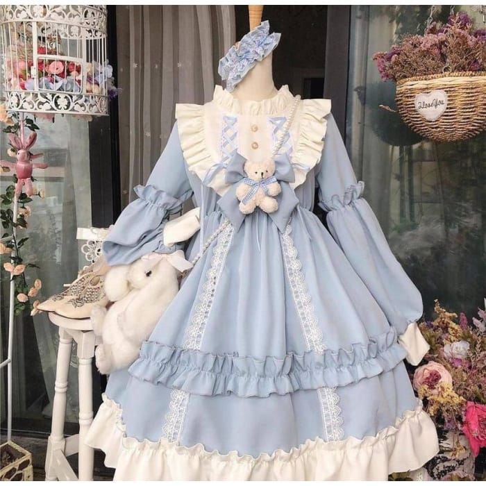 Two-Dimensional Lolita Princess Dress / Petticoat-4