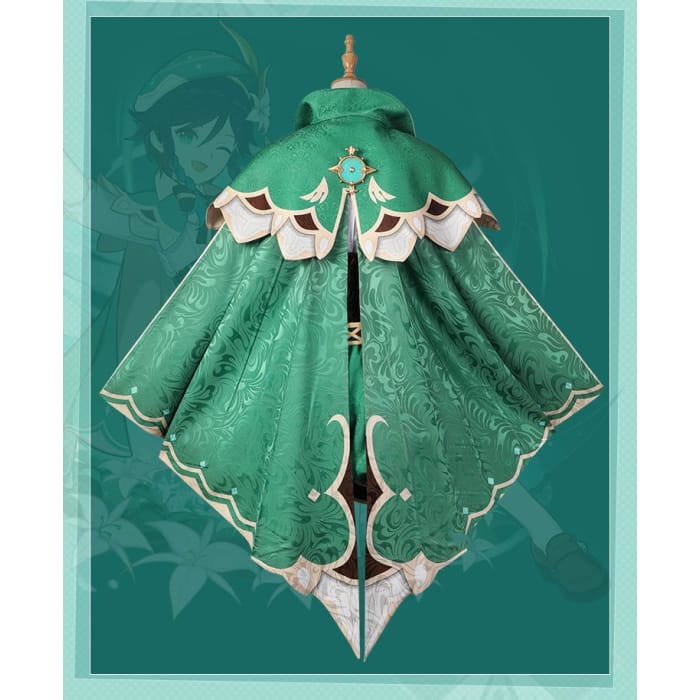 Venti from Genshin Impact Halloween Cosplay Costume C16069 - Cospicky