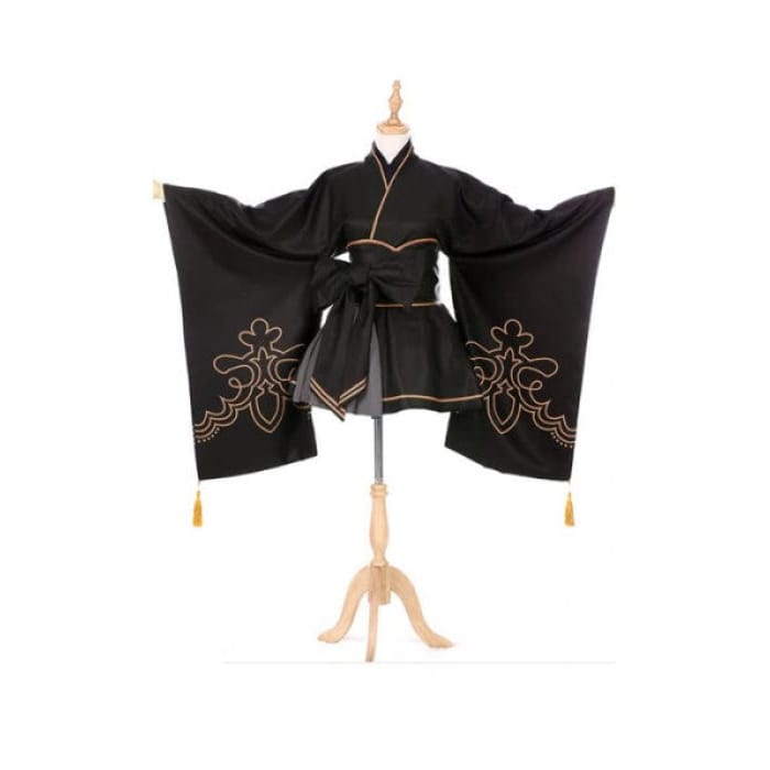 Video Game Nier: Automata 2b Kimono Cosplay Costumes NER13 -