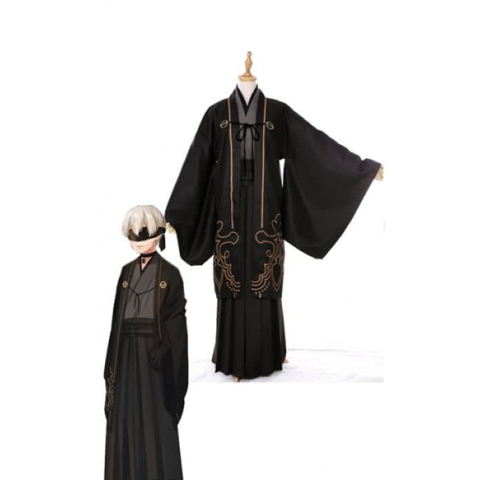 Video Game Nier: Automata 9s Kimono Cosplay Costumes NER12 -