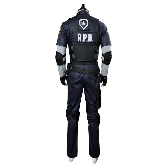 Video Game Resident Evil 2 Remake Re Leon Scott Kennedy Outfit Cosplay Costume - Cospicky