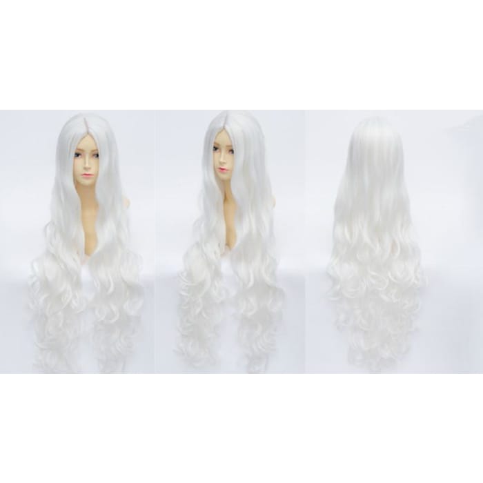 White Cosplay Kagerou Project Marry Long Curl Wig CP152914 - Cospicky