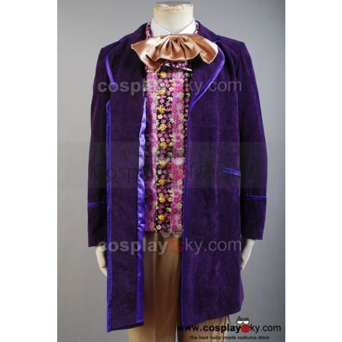 Willy Wonka and the Chocolate Factory 1971 Costume - Coat,Vest,Bow Tie,Pants - Cospicky