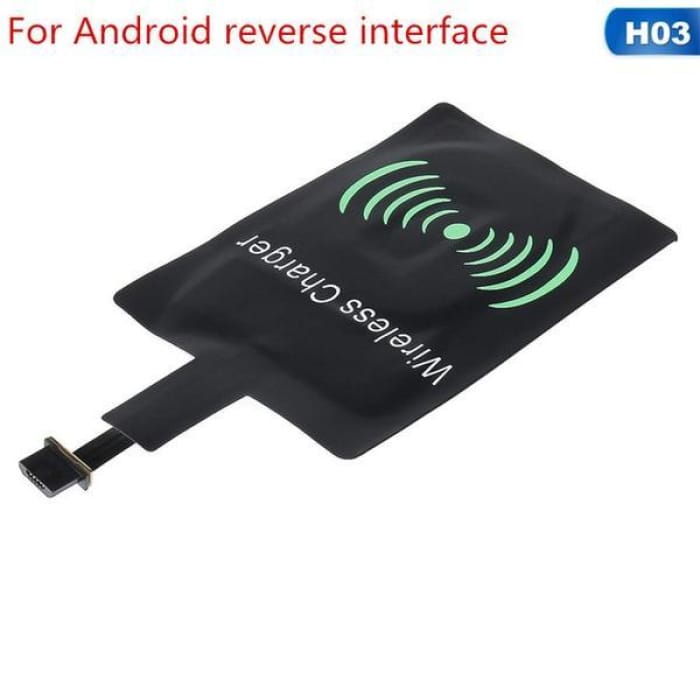 {Wireless Helper!} IPhone Android Qi Wireless Charging Receiver Sticker C13202 - Cospicky