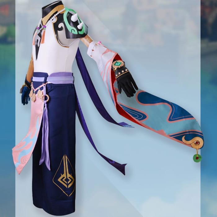 Genshin Impact Xiao Halloween Cosplay Costume CC0225 - Cospicky