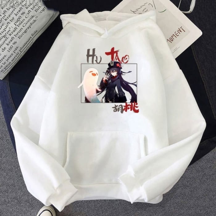 XS-4XL Anime Hu Tao Print Oversize Hoodie BE578