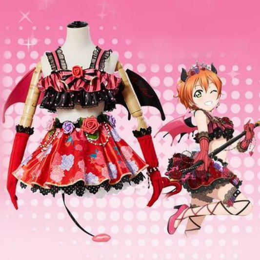 XS-XL Lovelive Hoshizora Rin Cosplay Costume CP167779 - Cospicky